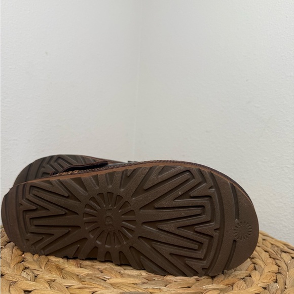 NEW Ugg Ironwood Clog Regenerate GOLDENSTAR SLINGBACK CLOGS Leather Dark Brown - Picture 7 of 9